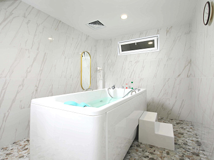 Санаторий «Плаза» г. Кисловодск. Ванное отделение